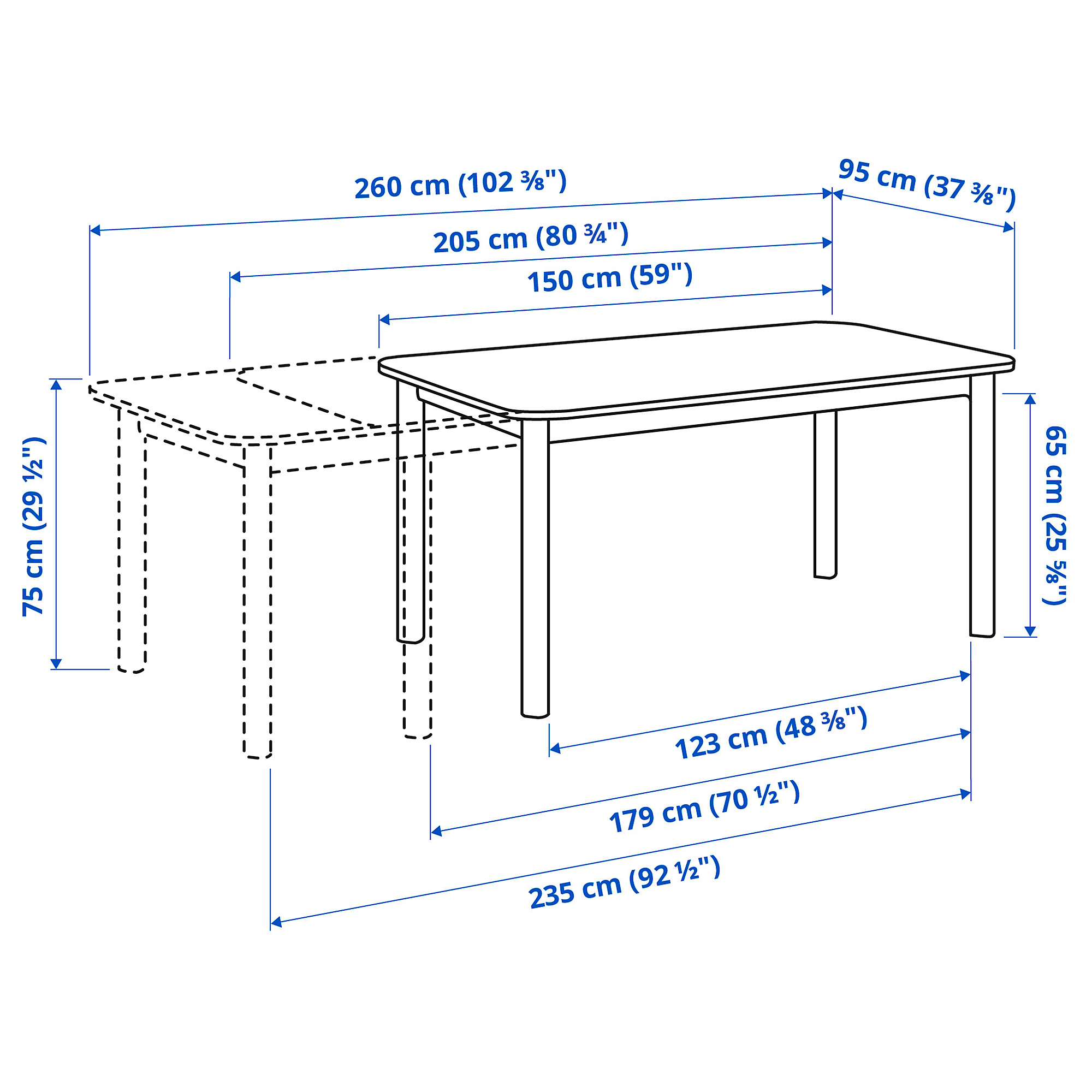 GRÖNSTA/STRANDTORP table and 4 chairs with armrests
