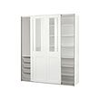 PAX/GRIMO wardrobe with sliding doors