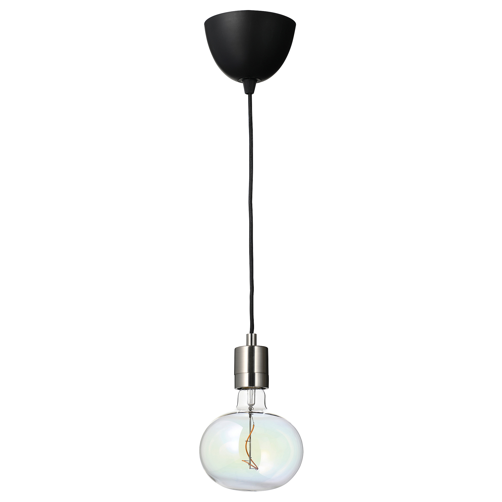 MOLNART/SKAFTET pendant lamp with light bulb