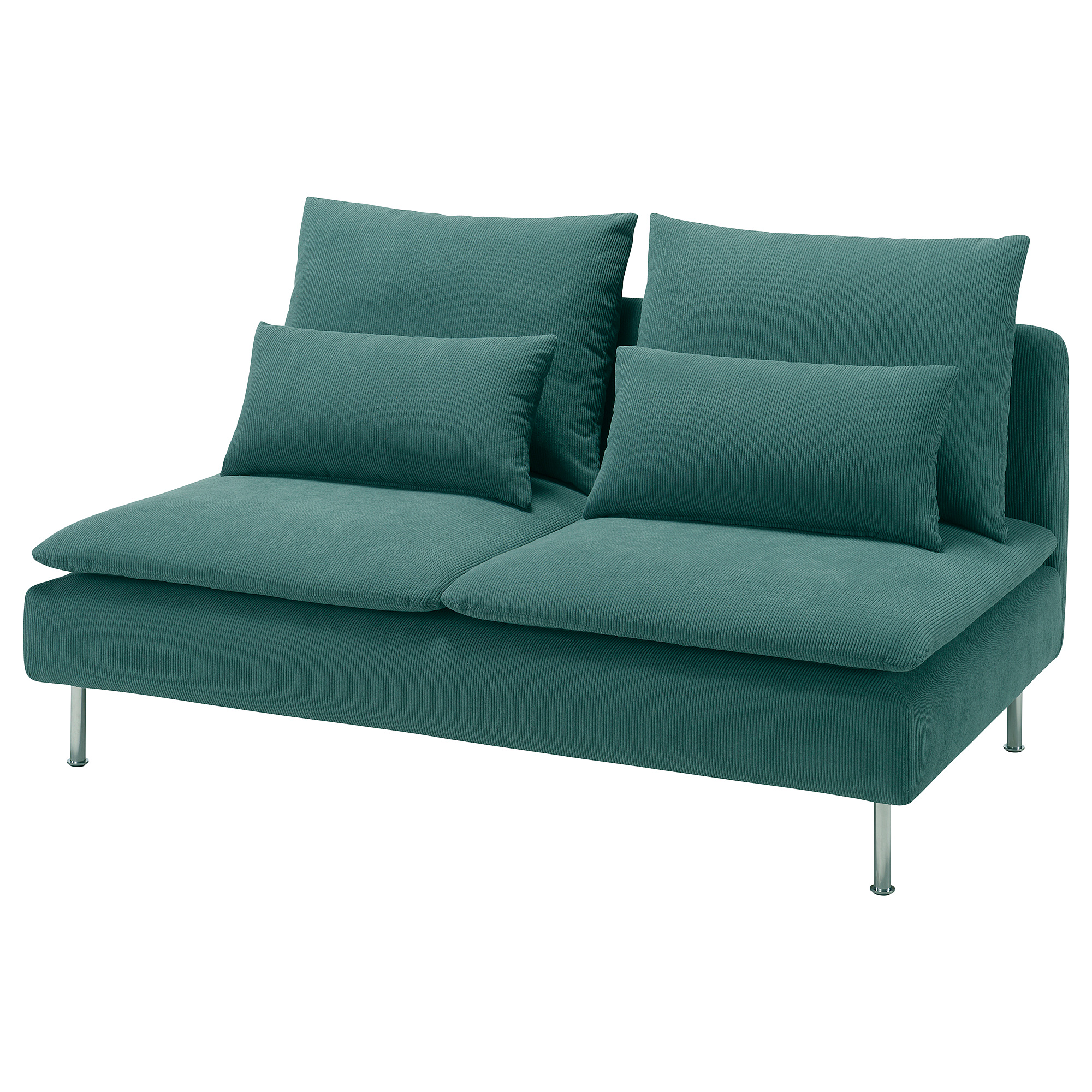 SÖDERHAMN - compact 3-seat section, Kelinge grey-turquoise