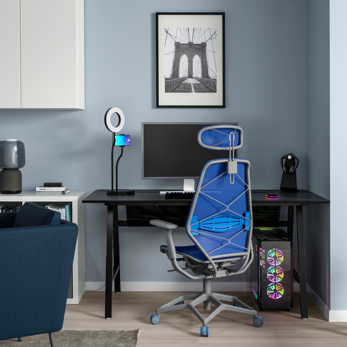 UTESPELARE/STYRSPEL gaming desk and chair