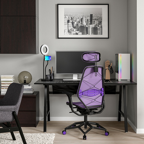 UTESPELARE/STYRSPEL gaming desk and chair