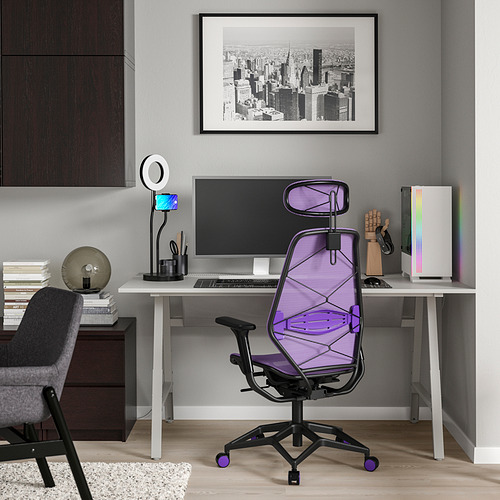 UTESPELARE/STYRSPEL gaming desk and chair
