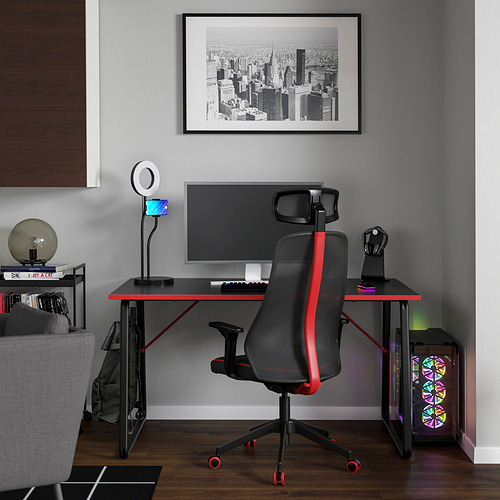 HUVUDSPELARE/MATCHSPEL gaming desk and chair