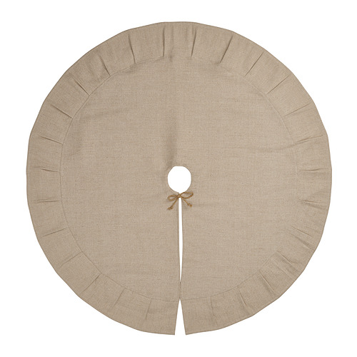 VINTERFINT christmas tree skirt, natural IKEA Hong Kong and Macau