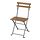 TÄRNÖ - chair, outdoor, foldable black/light brown stained | IKEA Hong Kong and Macau - PE736202_S1