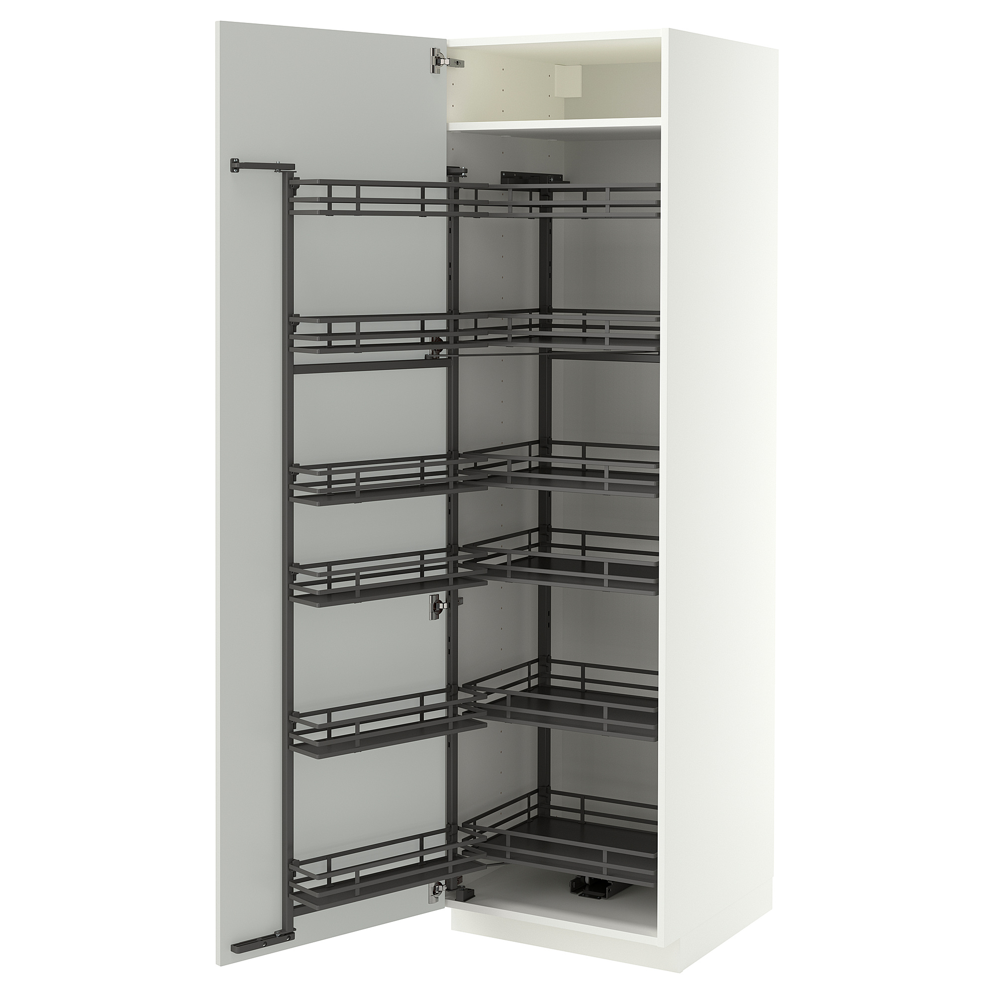 METOD high cabinet with pull-out larder