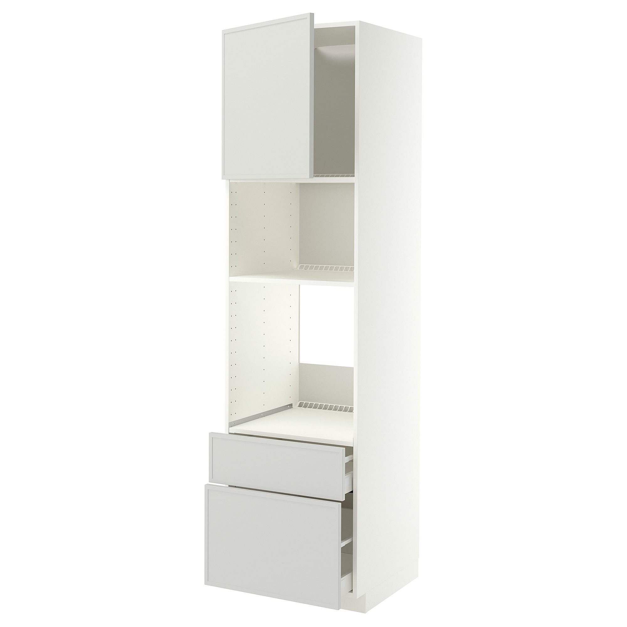 METOD/MAXIMERA high cabinet f built-in appliances