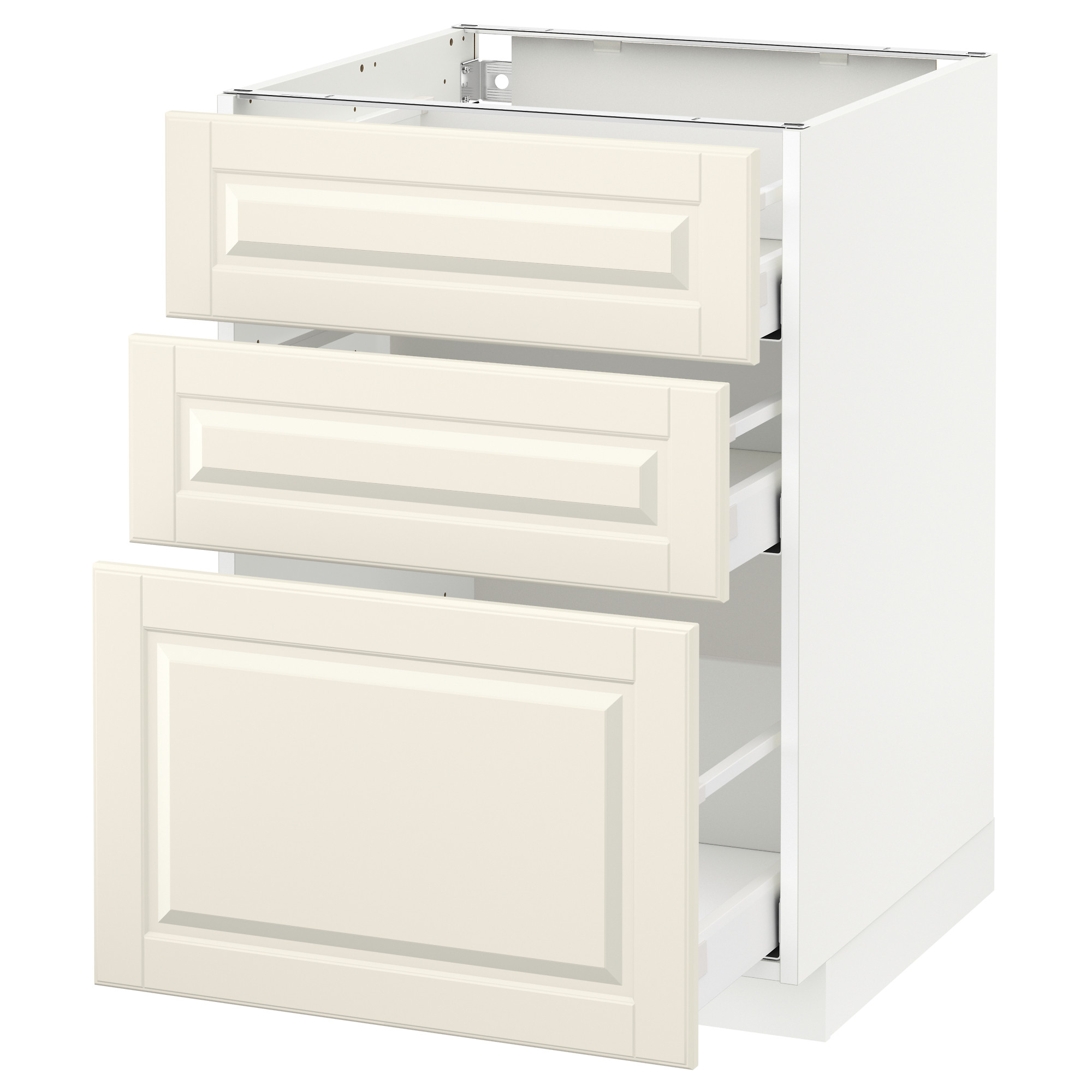 METOD/MAXIMERA base cabinet with 3 drawers
