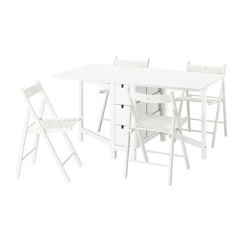 NORDEN/FRÖSVI table and 4 chairs