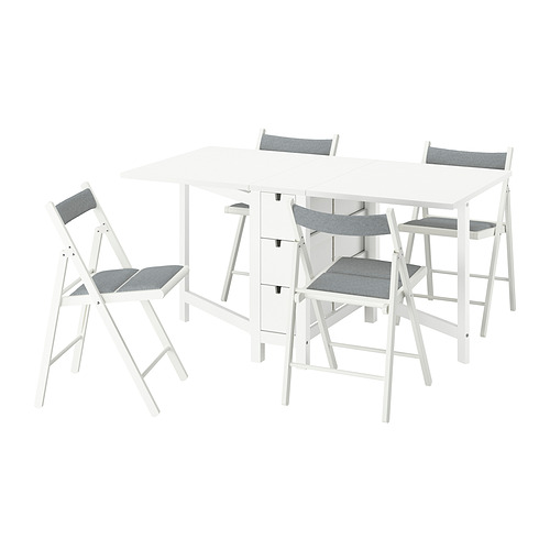 NORDEN/FRÖSVI table and 4 chairs