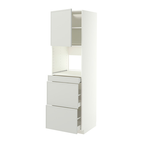 METOD/MAXIMERA 微波爐用高櫃組合