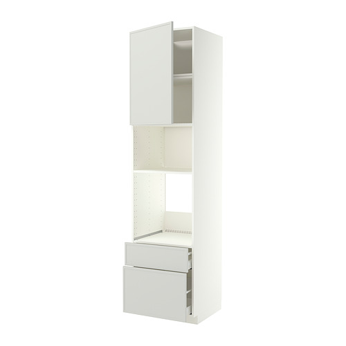 METOD/MAXIMERA high cab f oven/micro w dr/2 drwrs