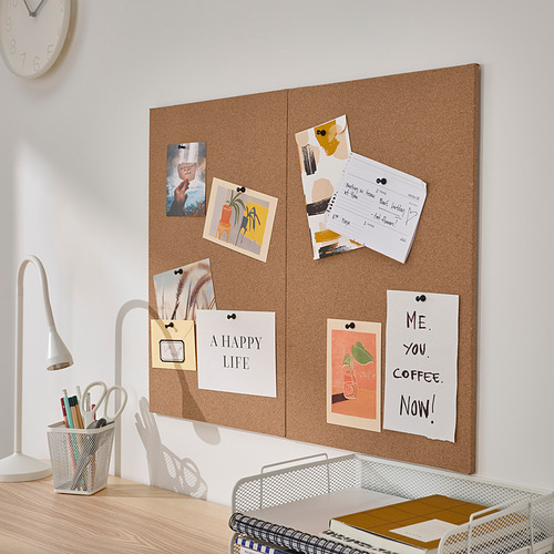 FLÖNSA memo board with pins