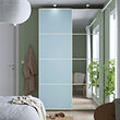PAX/MEHAMN/AULI wardrobe with sliding doors