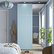 PAX/MEHAMN/AULI wardrobe with sliding doors