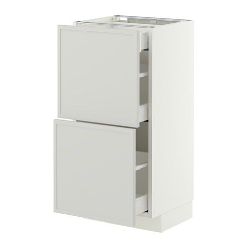 METOD/MAXIMERA base cab with 2 fronts/3 drawers