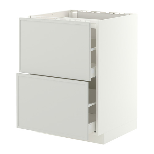 METOD/MAXIMERA base cab f hob/2 fronts/2 drawers