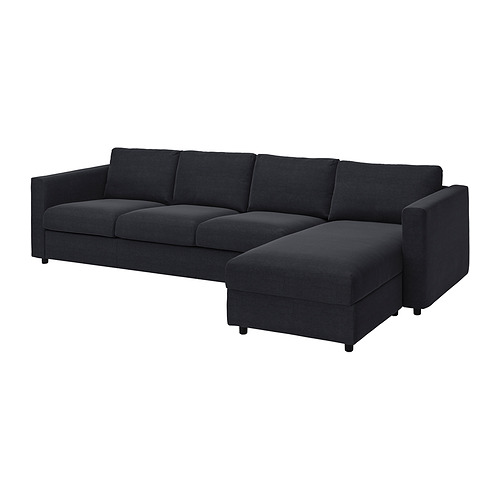 VIMLE 4-seat sofa with chaise longue