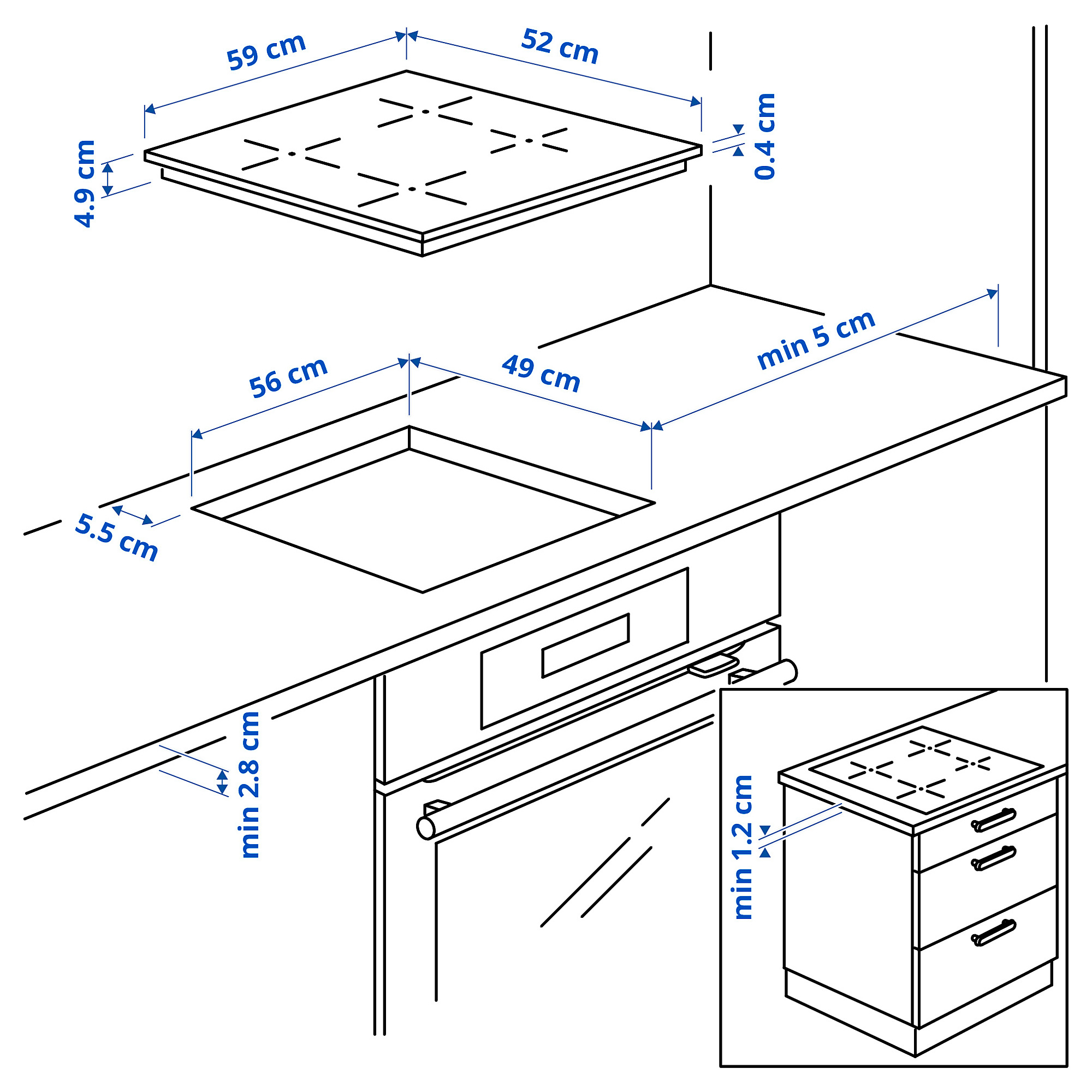 MATMÄSSIG induction hob