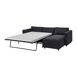 VIMLE - 三座位梳化床連躺椅, Grann/Bomstad 黑色 | IKEA 香港及澳門 - PE774032_S3