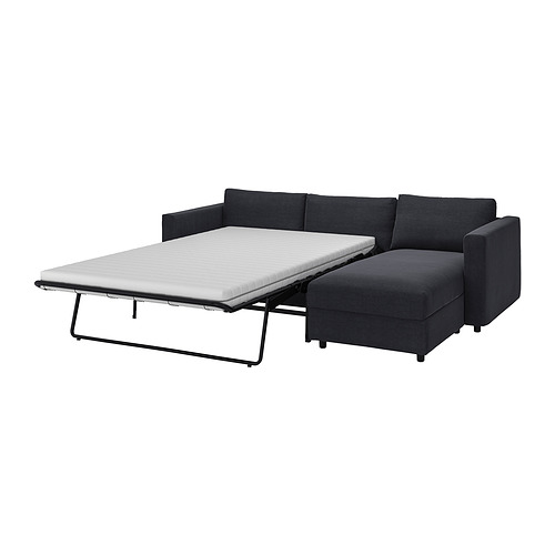 VIMLE 3-seat sofa-bed with chaise longue