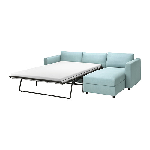 VIMLE 3-seat sofa-bed with chaise longue