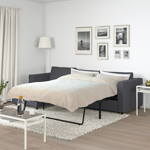 VIMLE 3-seat sofa-bed with chaise longue