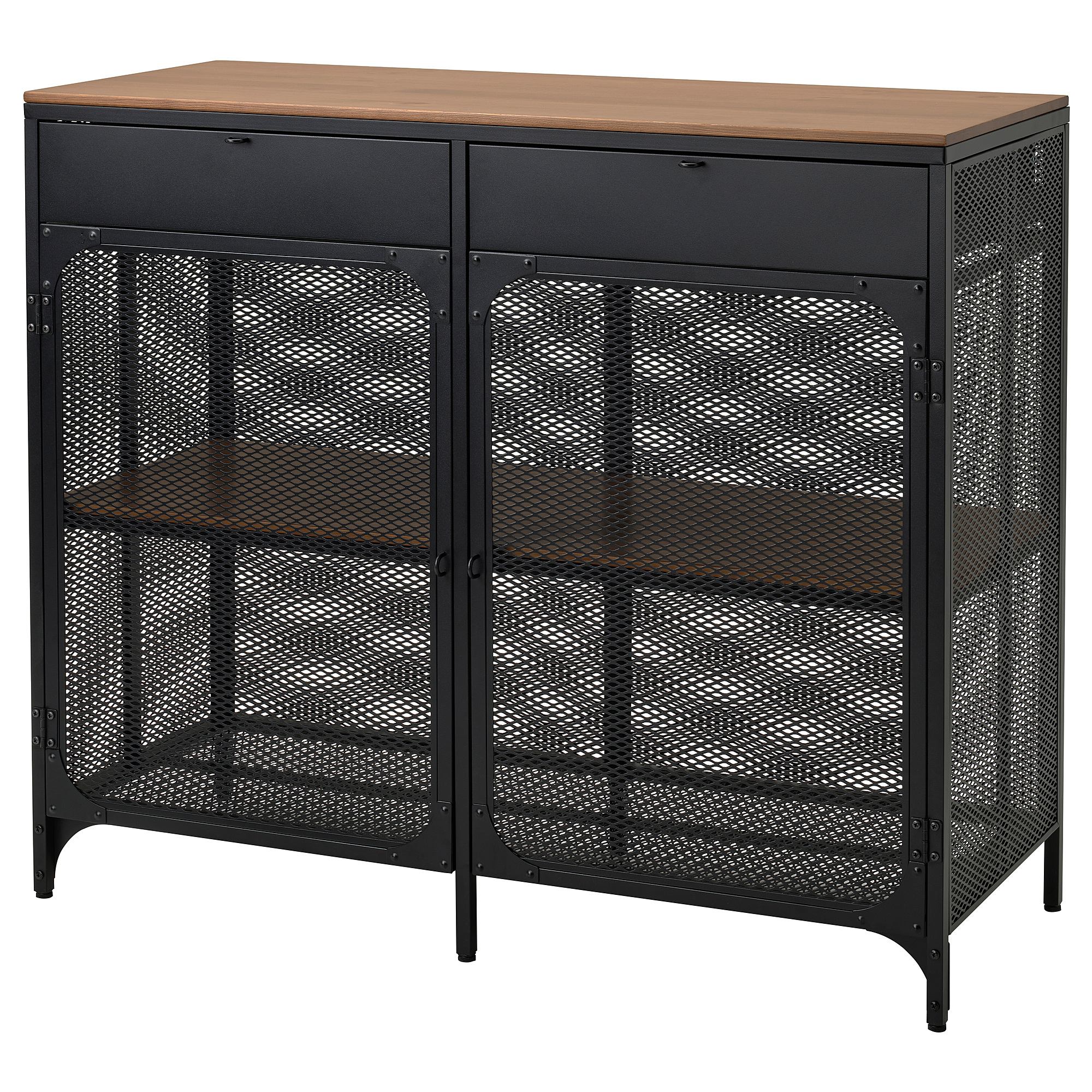FJÄLLBO - sideboard, black, 111x47x95 cm | IKEA Hong Kong and Macau