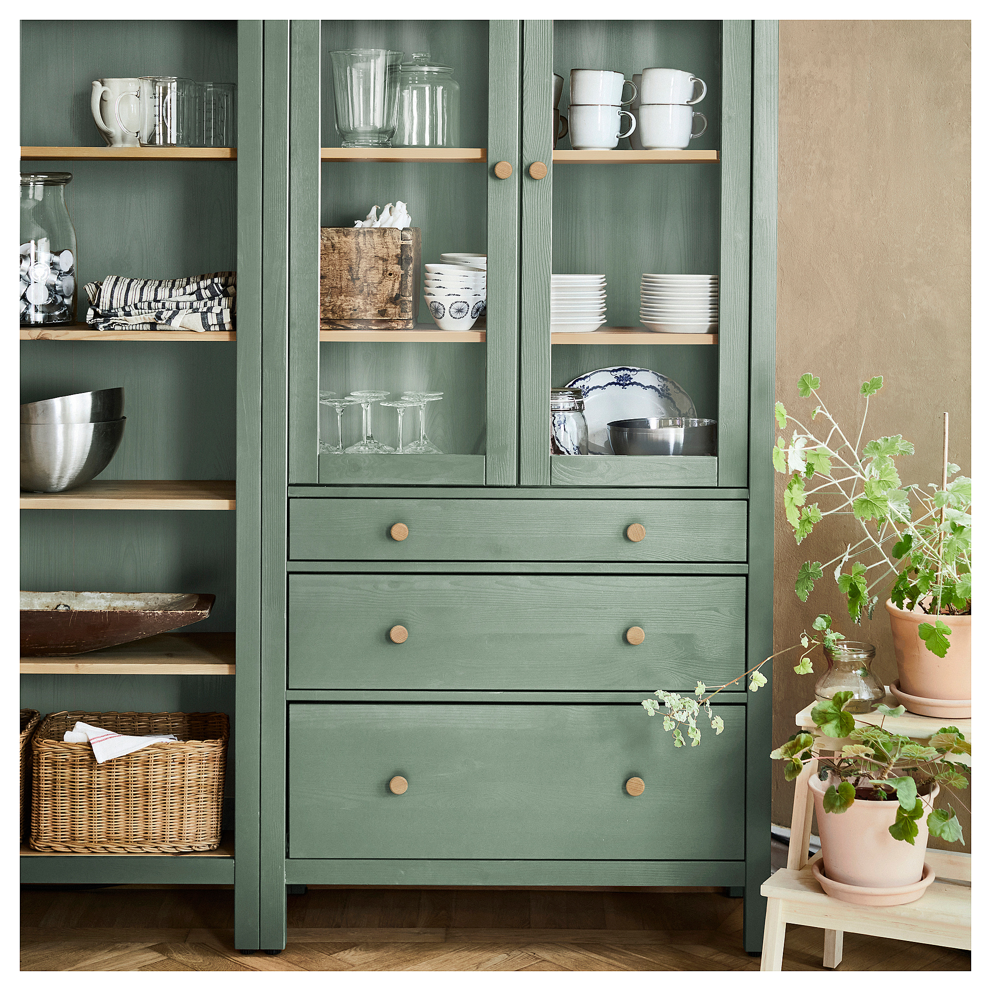 HEMNES 貯物組合連門/抽屜