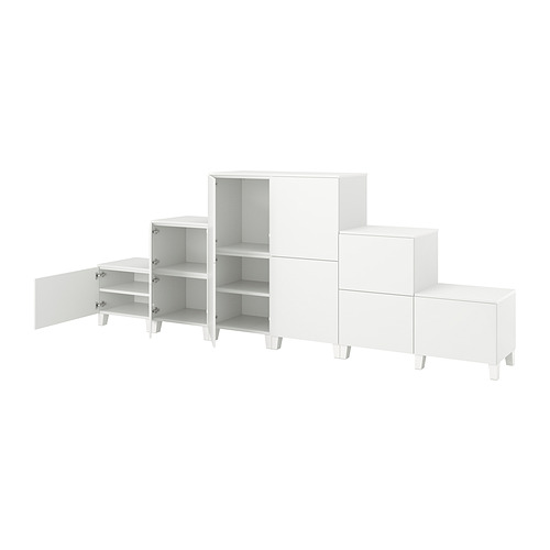 PLATSA wardrobe w 10 doors