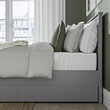 GULLABERG bed frame with 2 storage boxes