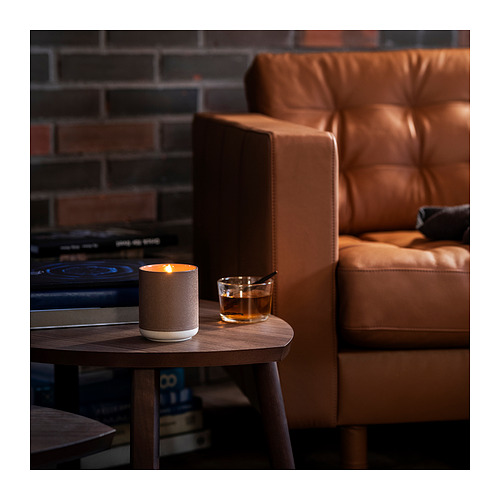 SILKESTRÄD scented candle in ceramic jar