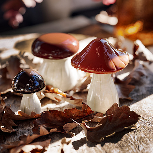 HÖSTAGILLE decoration set of 3