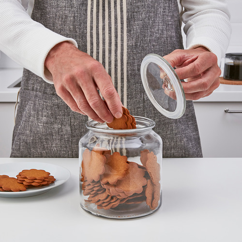 VARDAGEN jar with lid