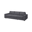 VIMLE cover for 3-seat sofa-bed