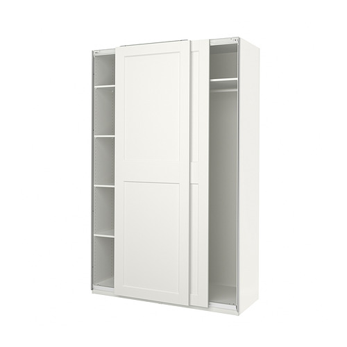 PAX/GRIMO wardrobe, white/white IKEA Hong Kong and Macau