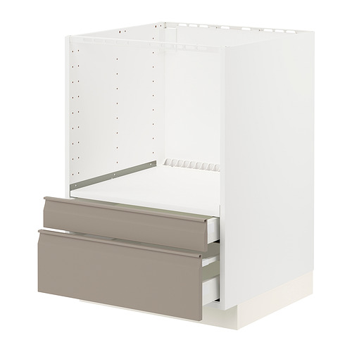 METOD/MAXIMERA base cabinet f combi micro/drawers