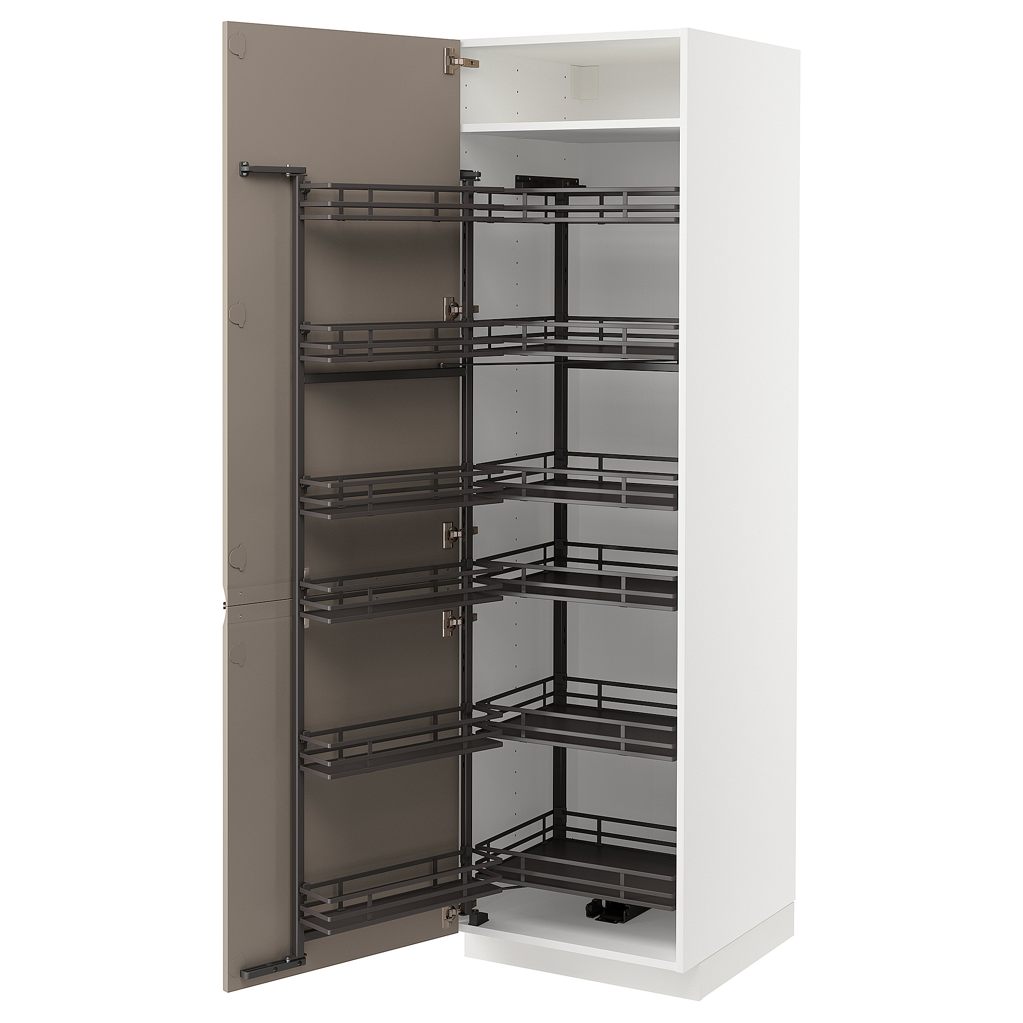 METOD high cabinet with pull-out larder
