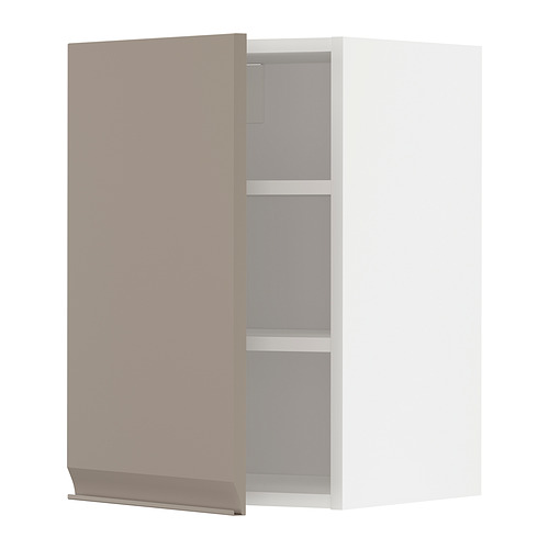 METOD wall cabinet with shelves