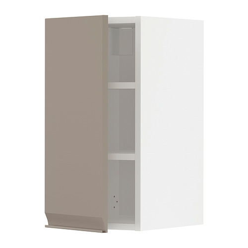 METOD wall cabinet with shelves