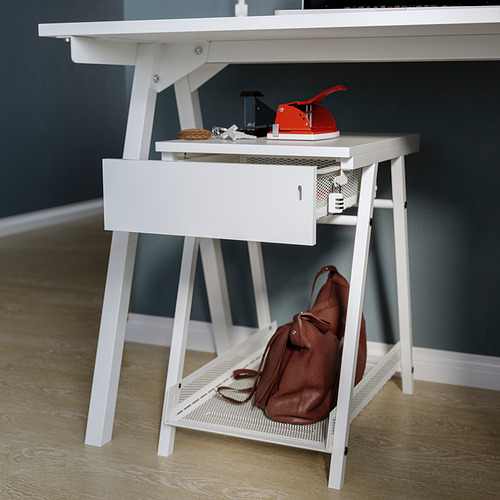 FLINTAN/TROTTEN desk and storage combination