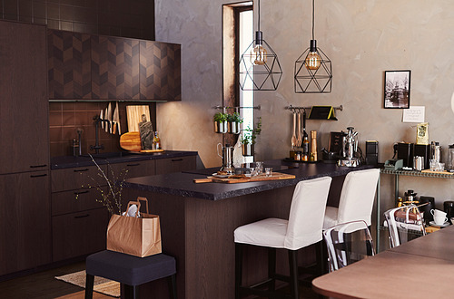 METOD wall cabinet horizontal w push-open