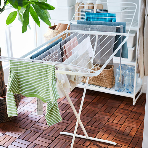 MULIG drying rack in outdoor white IKEA Hong Kong and Macau