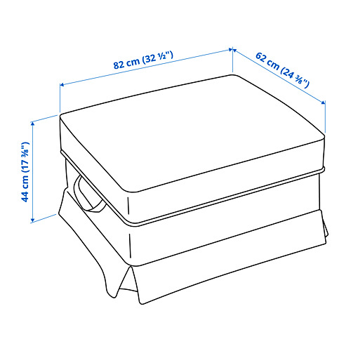 EKTORP footstool