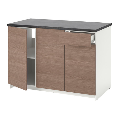 KNOXHULT base cabinet with doors and drawer