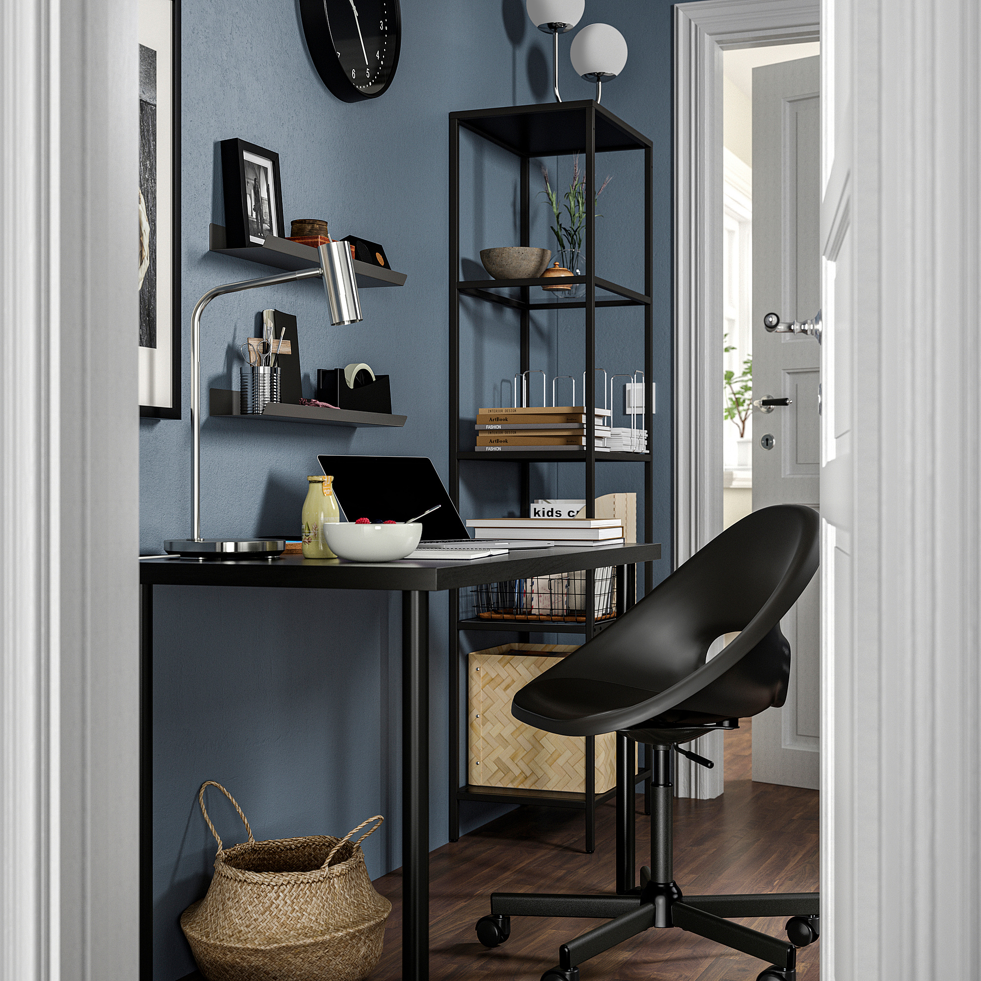 MALSKÄR/ELDBERGET swivel chair