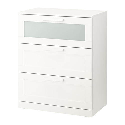 BRIMNES chest of 3 drawers