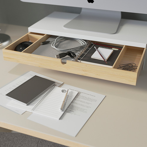 BESTÅ/LAPPVIKEN/TROTTEN/LIDKULLEN desk and storage combination