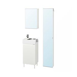 off white ikea mirror